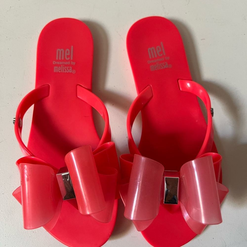 NEW Mel Dreamed by Melissa Jelly Bow Sandal